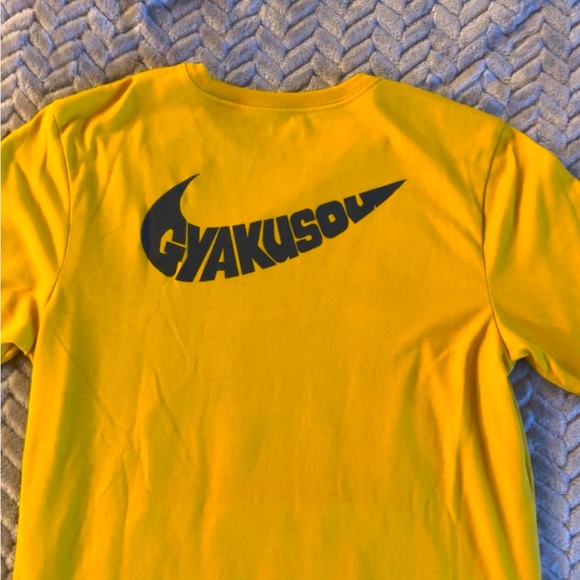 Nike Gyakusou Shirt (S) (Yellow) - Picture 2 of 4